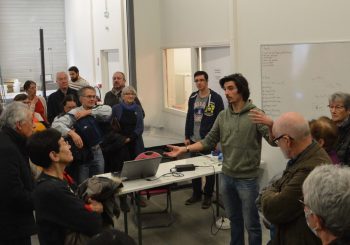 La Société d’Histoire Naturelle d’Auvergne en visite au LMV
