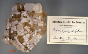 Tiroir B 18 Fluorine quartz et galène copyright     